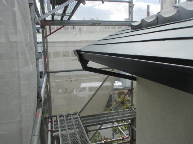 稲美町で新しい樋シビルスケアPC50への交換完了